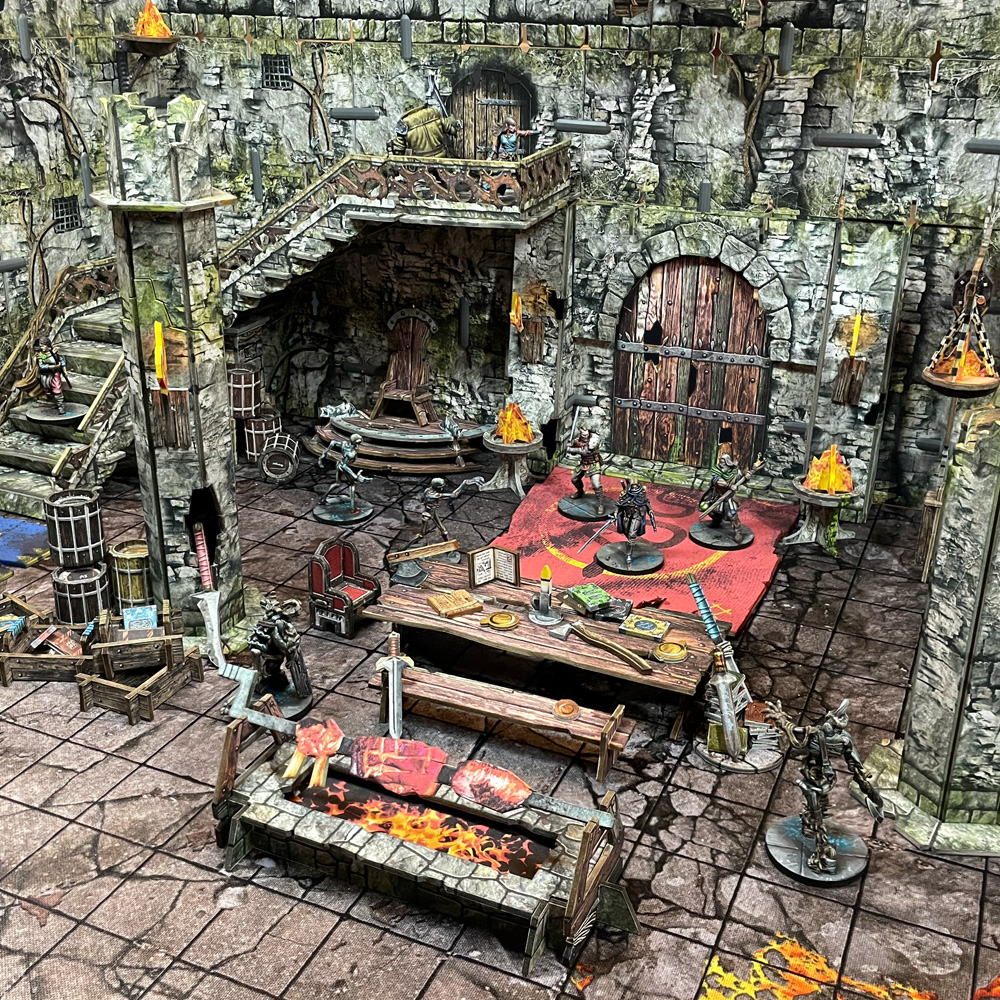 Maladum: Dungeons of Enveron by Battle Systems - Great Hall of