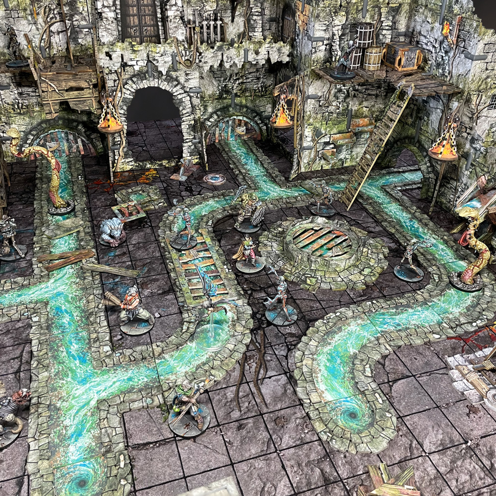 Maladum Dungeons of Enveron by Battle Systems Locations of Enveron Bundle Gamefound
