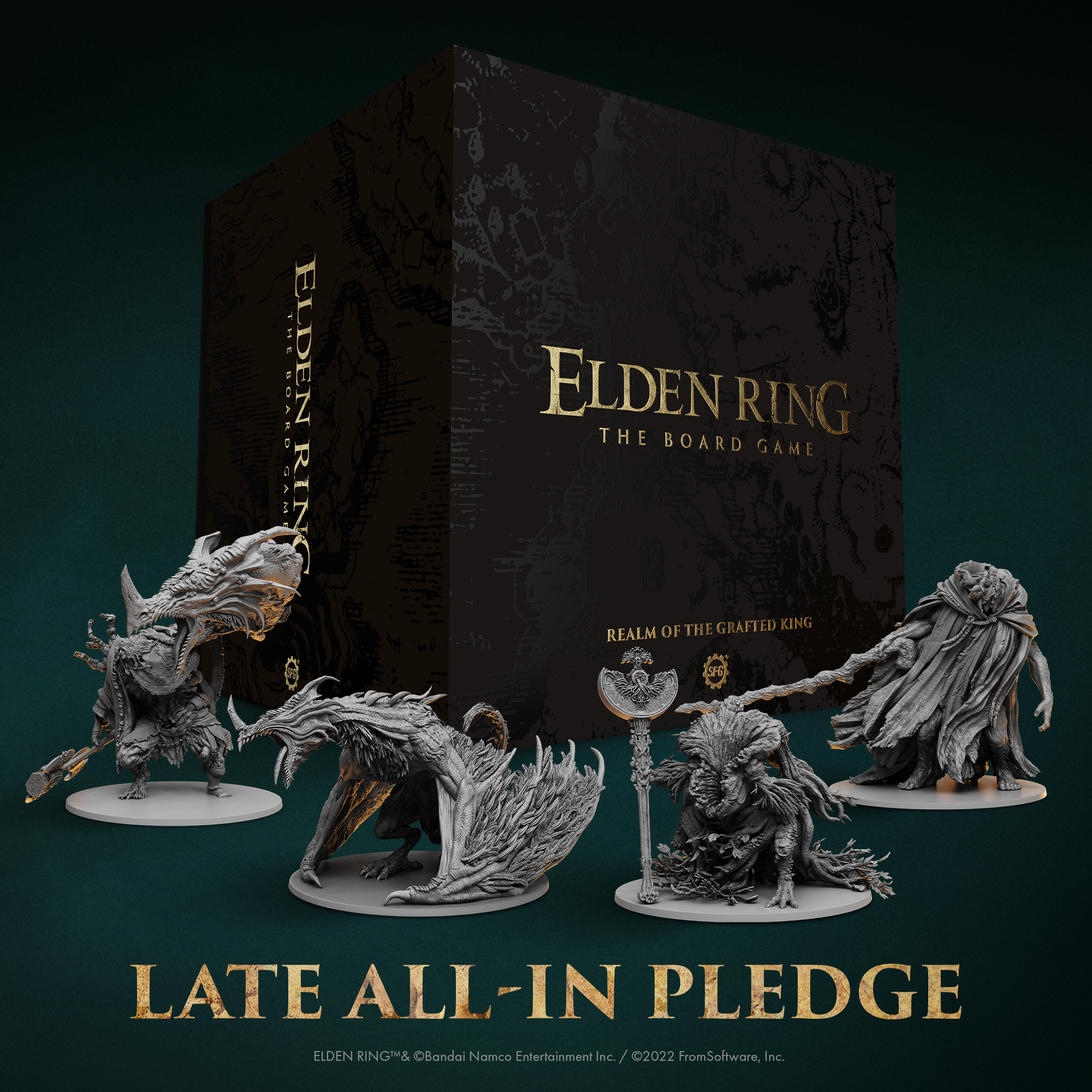 Elden Ring: The Board Game by Steamforged Games - All-in Pledge - Gamefound
