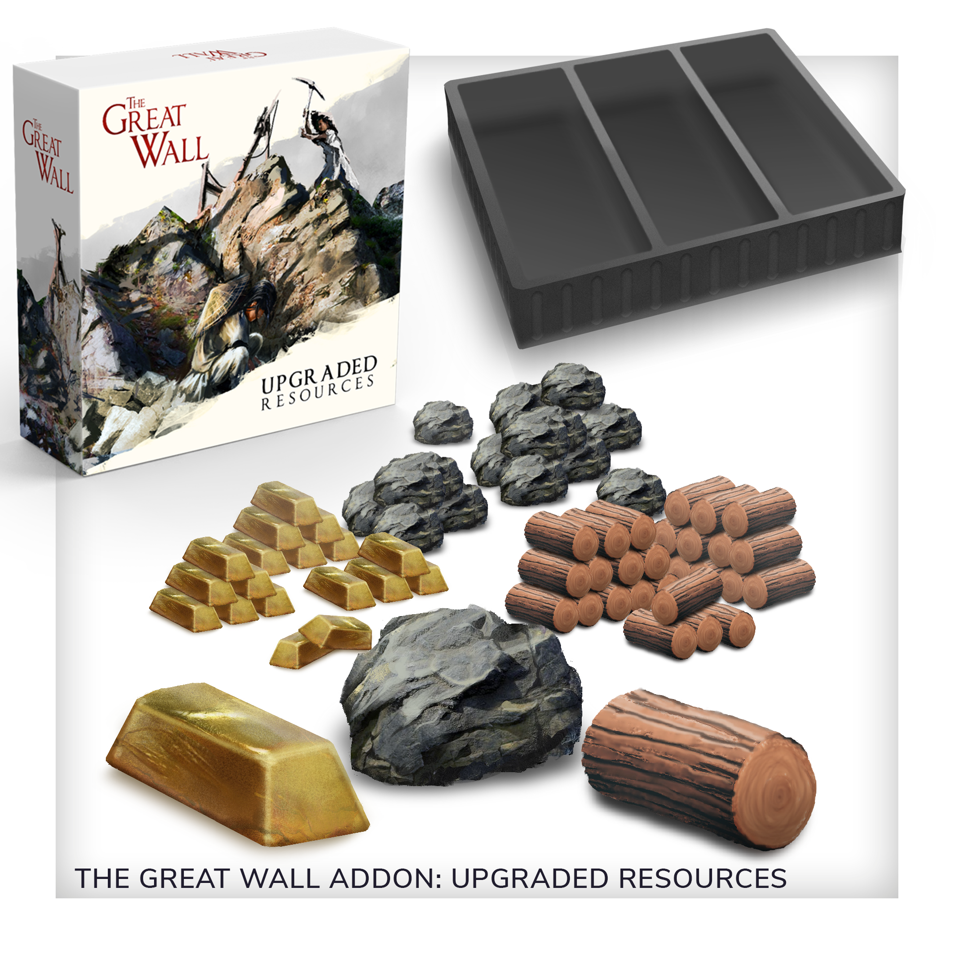 Great Wall Board Game by Awaken Realms - Upgraded Resources - Gamefound