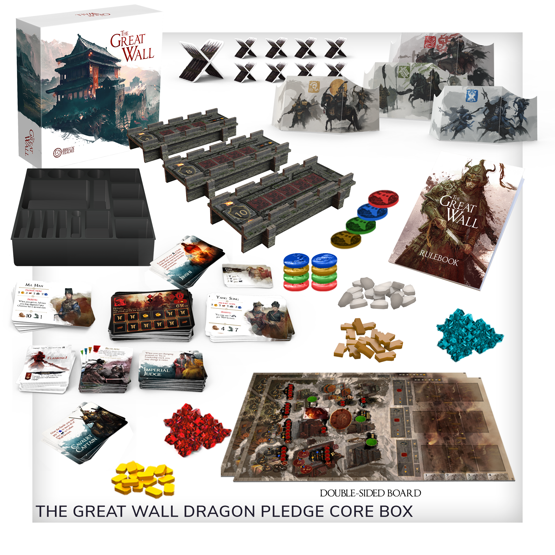 Great Wall Board Game by Awaken Realms - Dragon Group Pledge - Gamefound