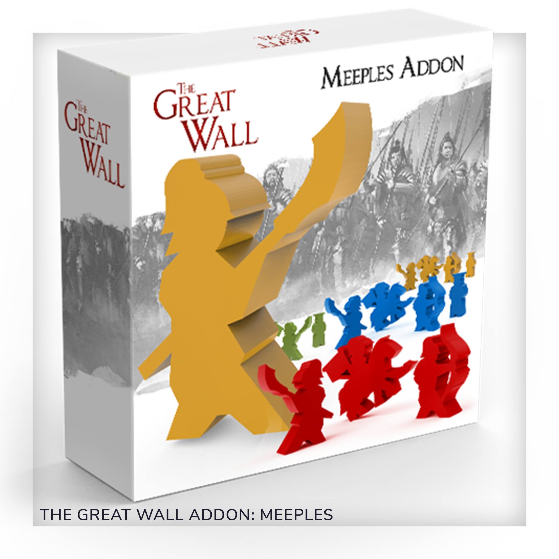 Great Wall Board Game by Awaken Realms Meeple Addon (Core box + Stretch goals) Gamefound