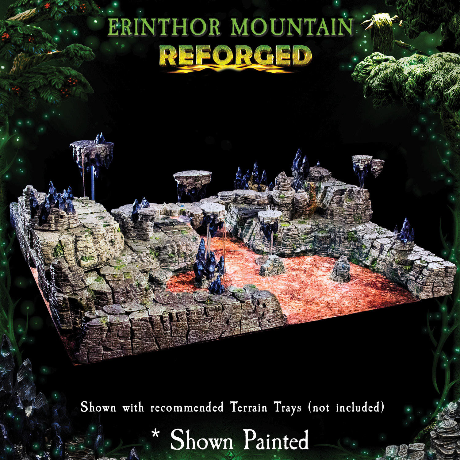 Wildlands Reforged - Hand Painted Modular Terrain by Dwarven Forge 