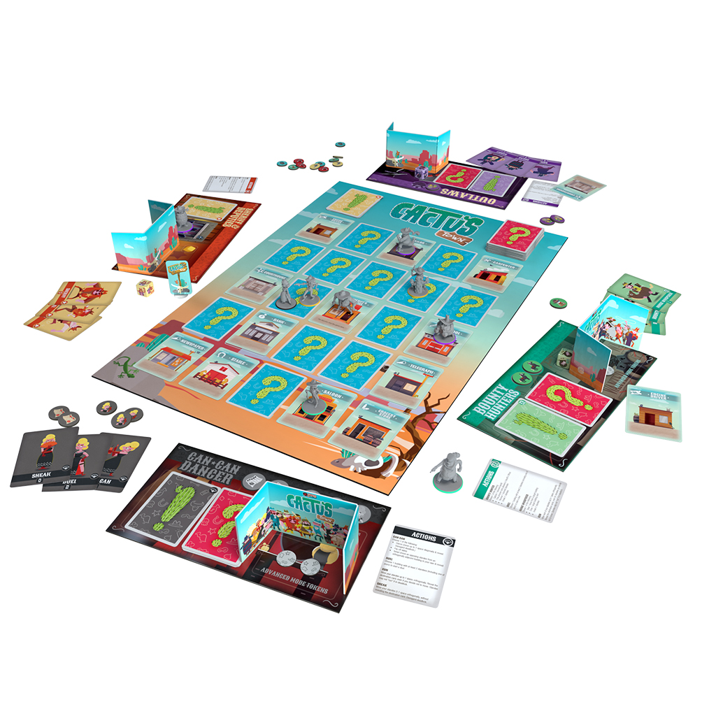 Cactus Town by Second Gate Games - Cactus Town SHERIFF + 3 EXPANSIONS ...