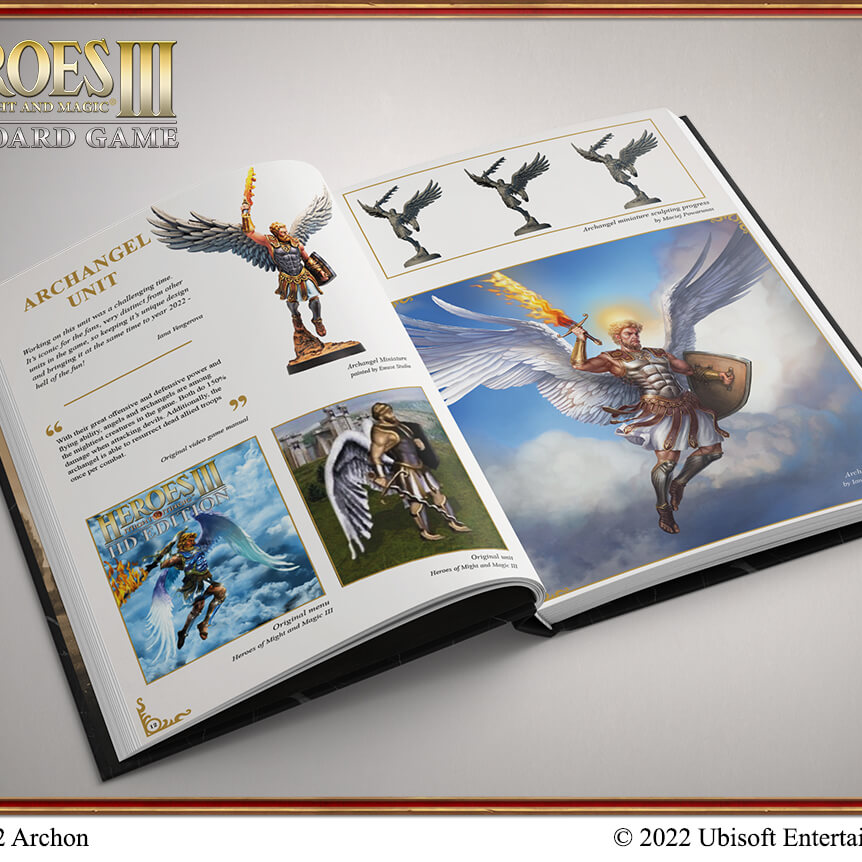 Heroes of Might & Magic III by Archon Studio Artbook Gamefound