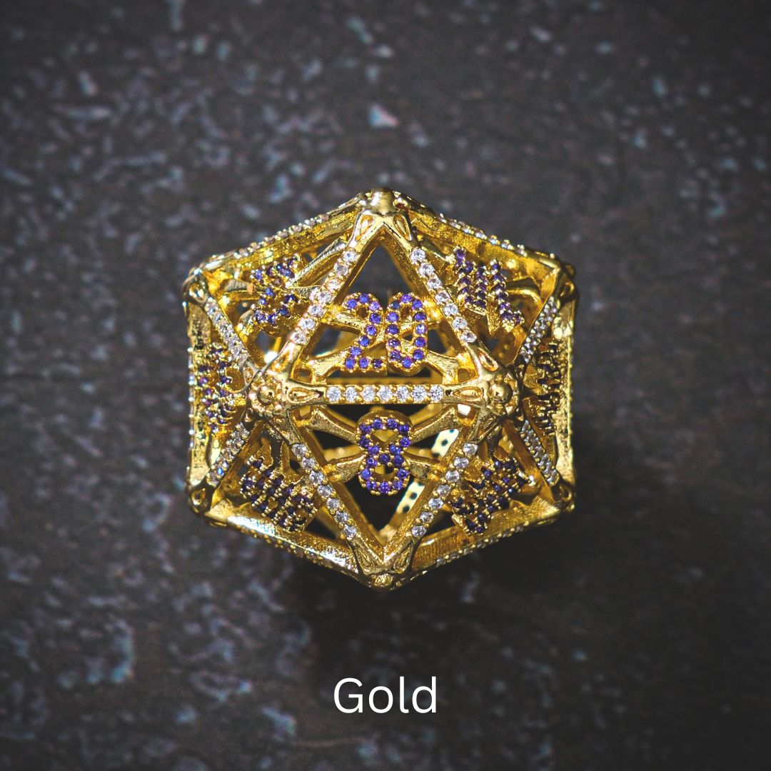 Curse and Wishes Diamonds, Dice, Shiny Math Rocks by KakapopoTCG