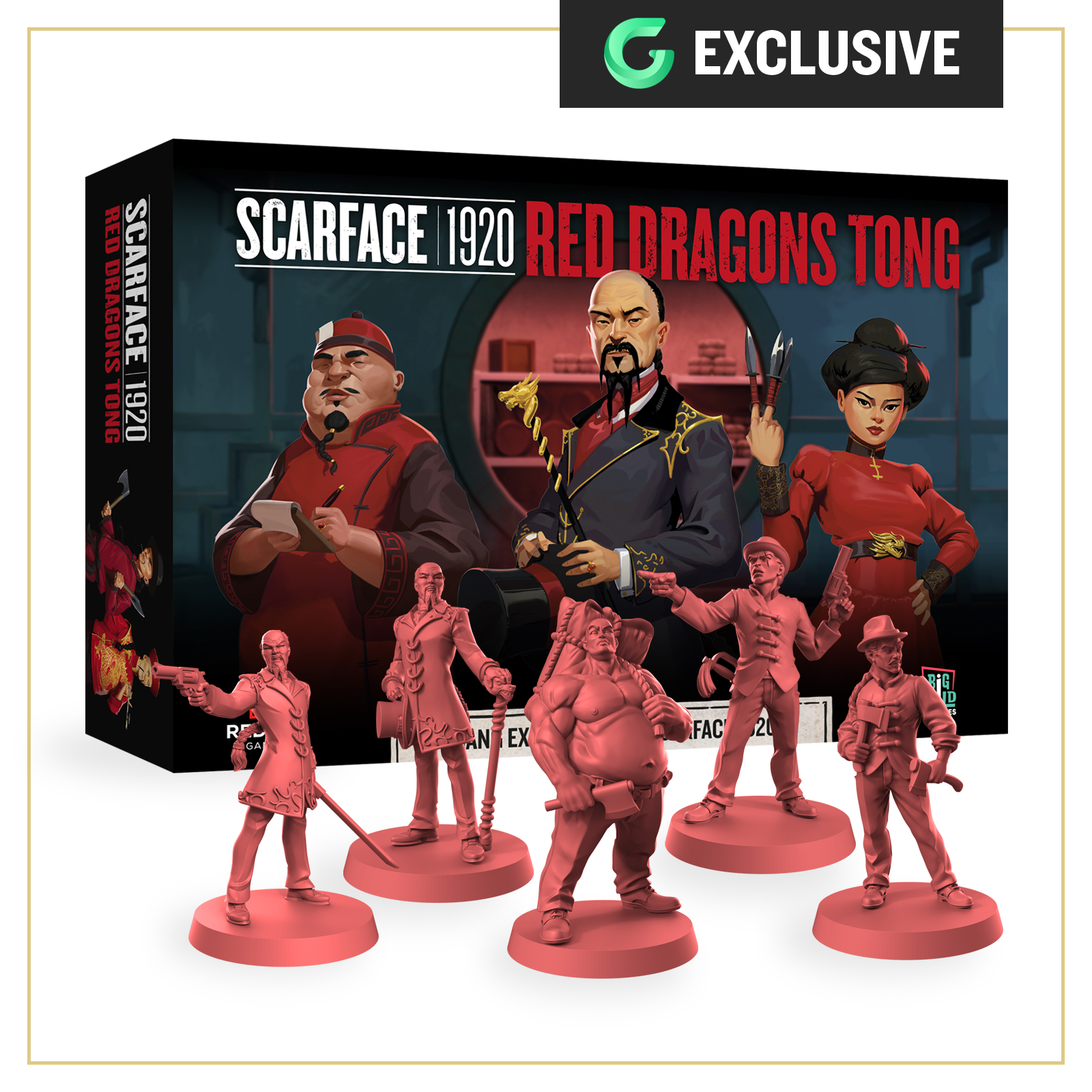 Scarface 1920: Bloody Business by Redzen Games - Red Dragons Tong (New ...