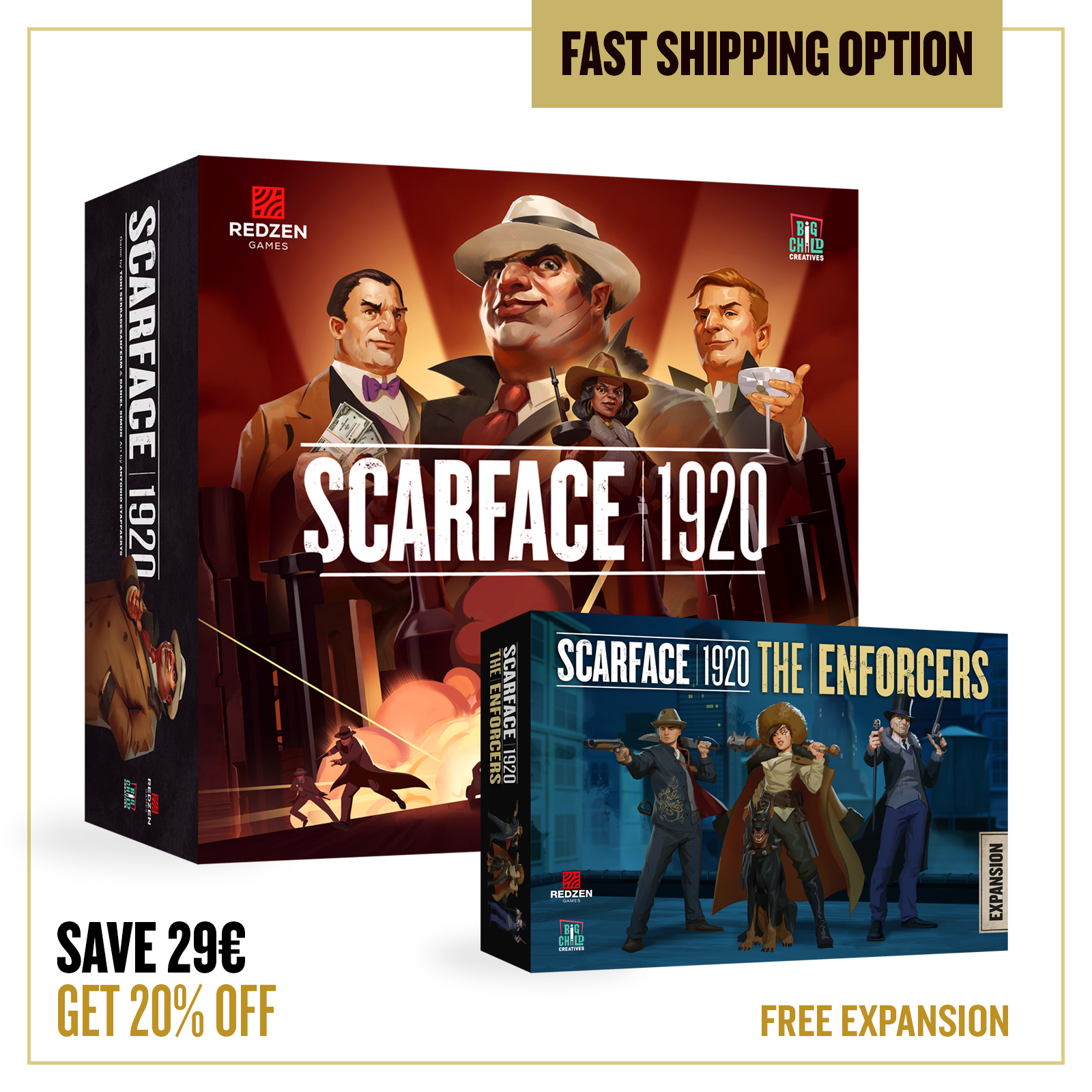 Scarface 1920: Bloody Business by Redzen Games - Scarface 1920