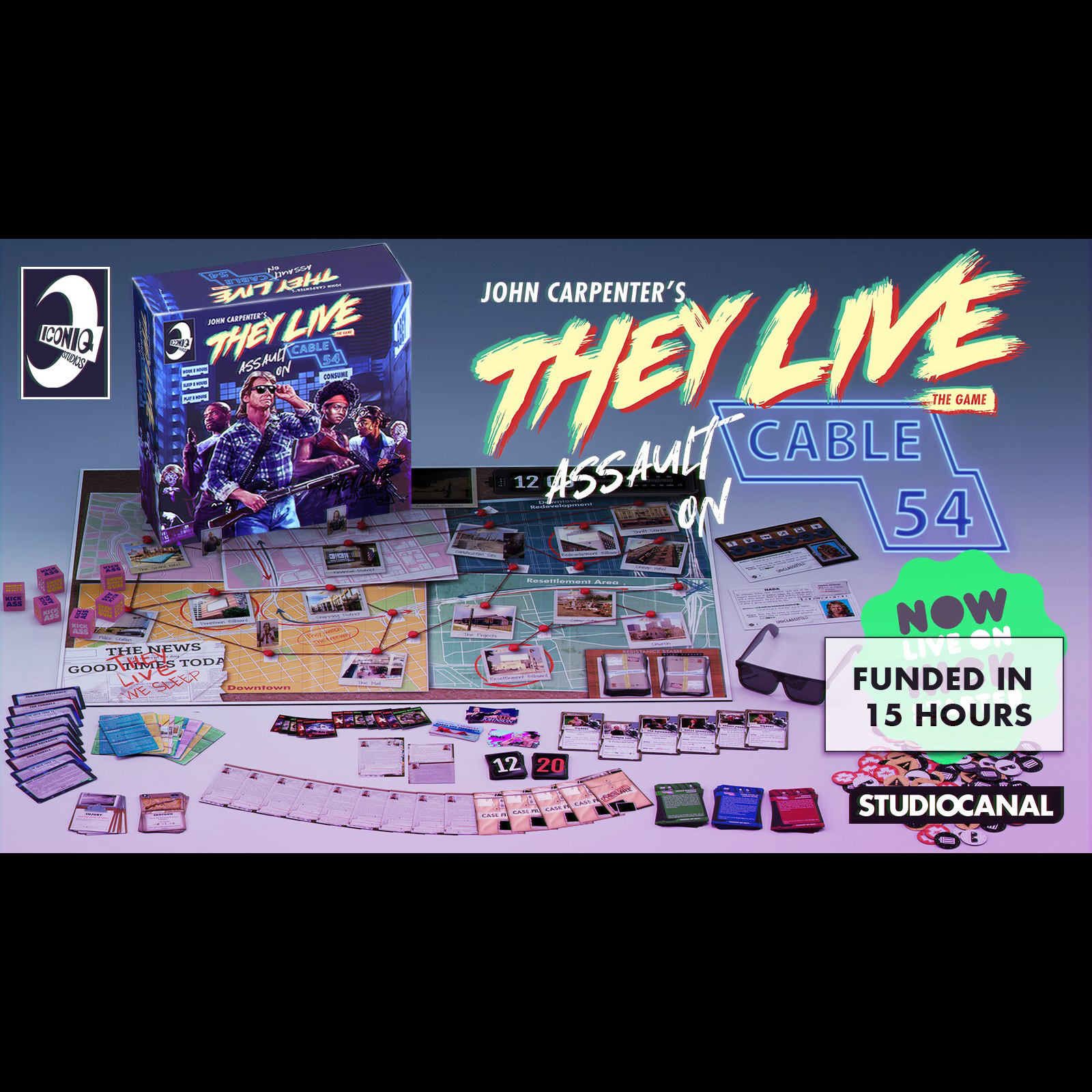 They Live: The Card Game - Save The City/Enslave The City by