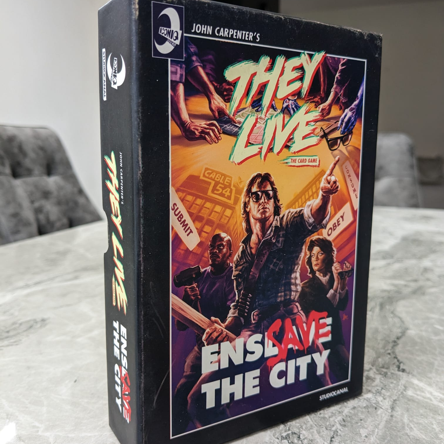 They Live: The Card Game - Save The City/Enslave The City by Iconiq Studios  - They Live: The Card Game - Gamefound