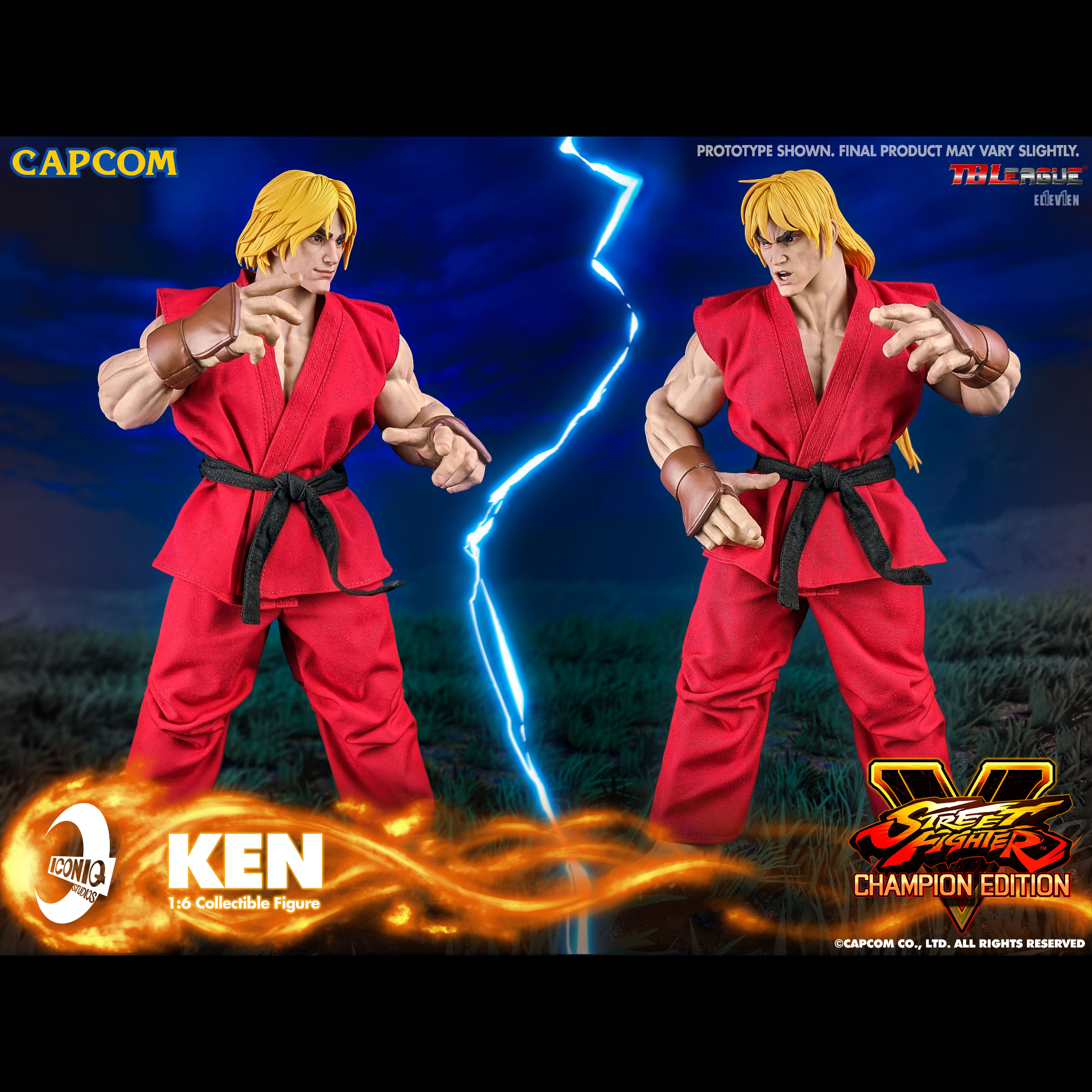 New Street Fighter 1/6 Scale Figures Line by Iconiq Studios - The