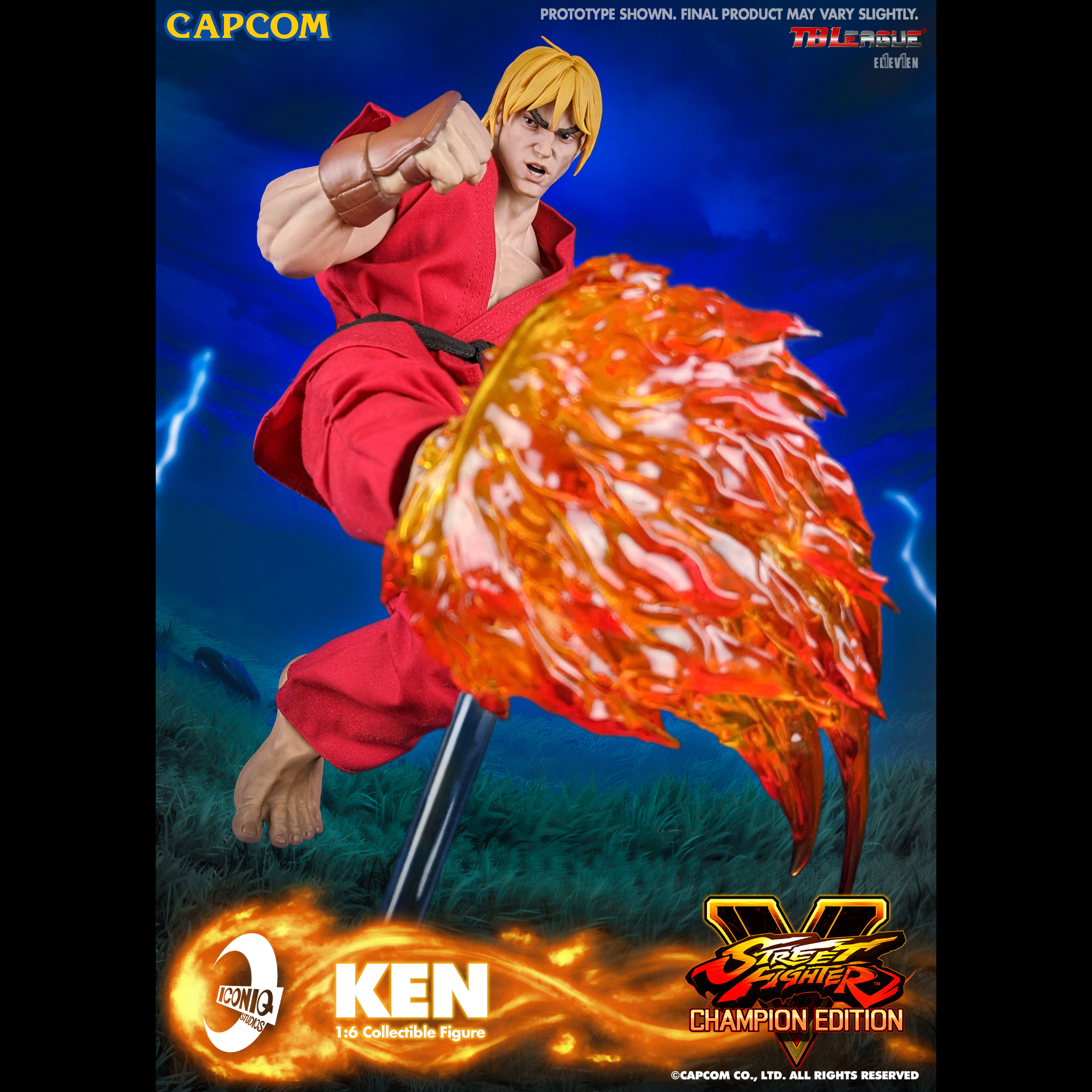 New Street Fighter 1/6 Scale Figures Line by Iconiq Studios - The