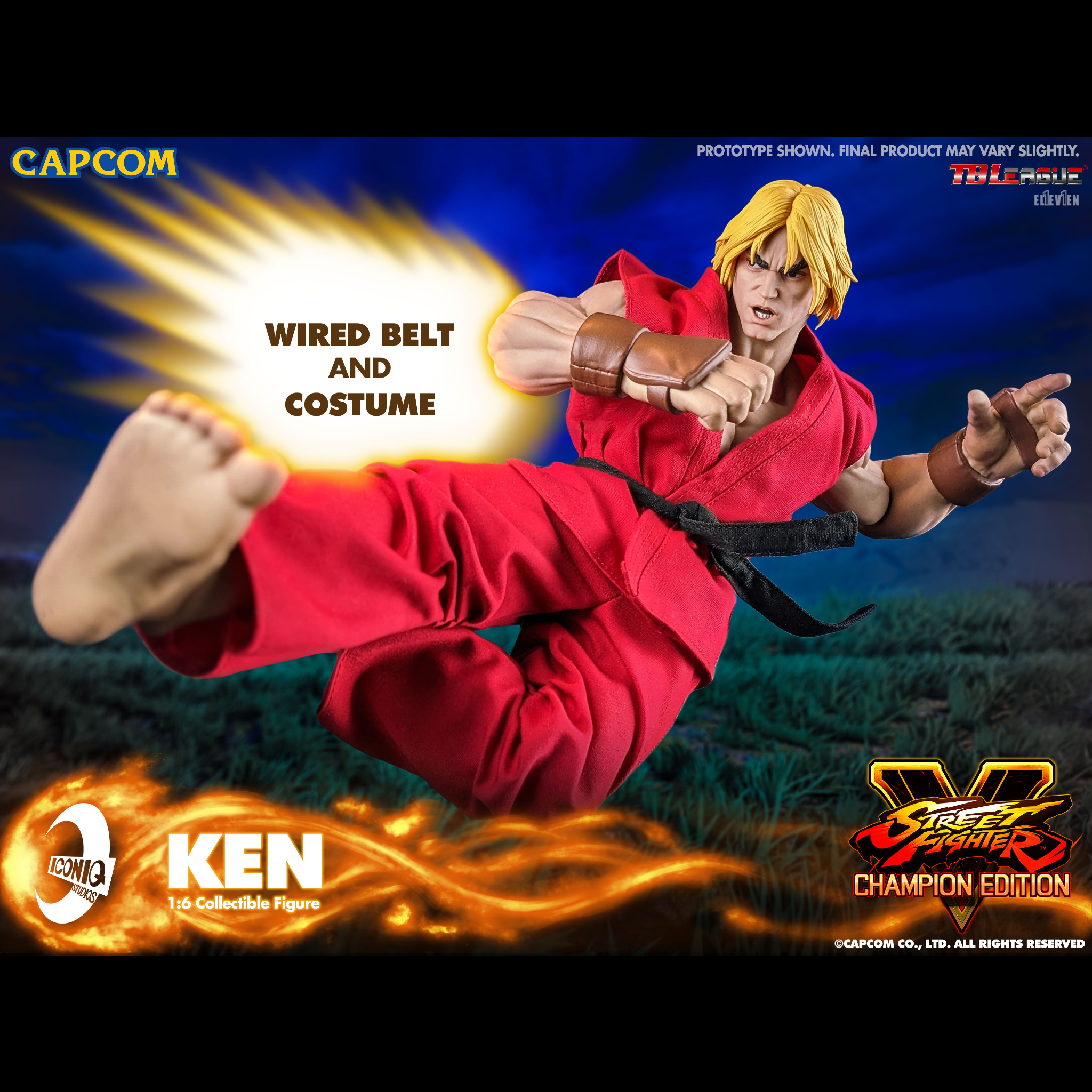 New Street Fighter 1/6 Scale Figures Line by Iconiq Studios - The