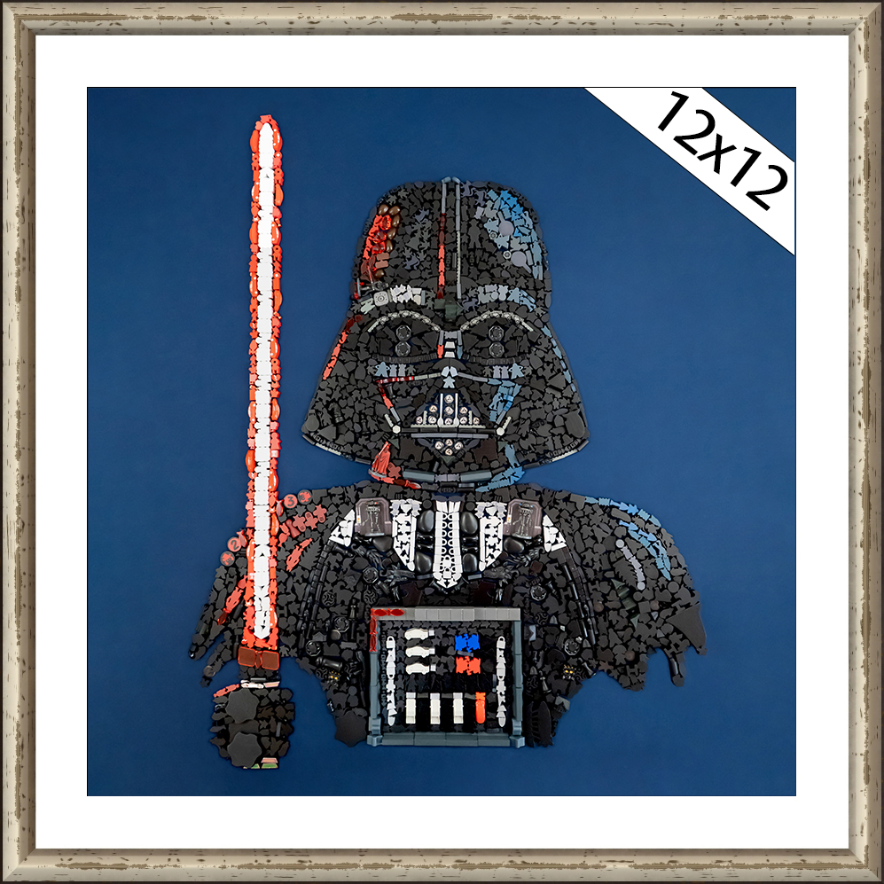 Lego discount vader mosaic