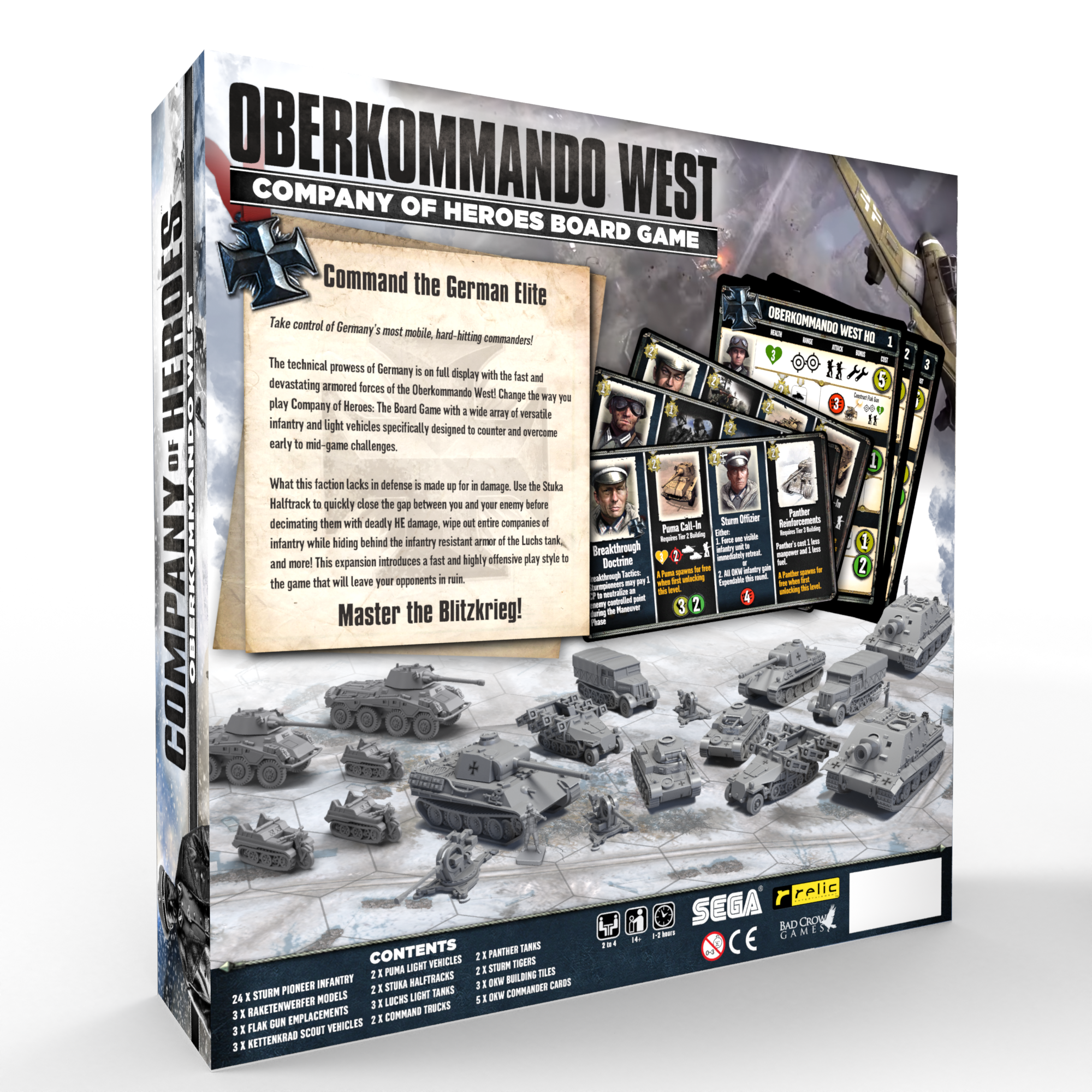 Company of Heroes Board Game by Bad Crow Games - Pledge Manager