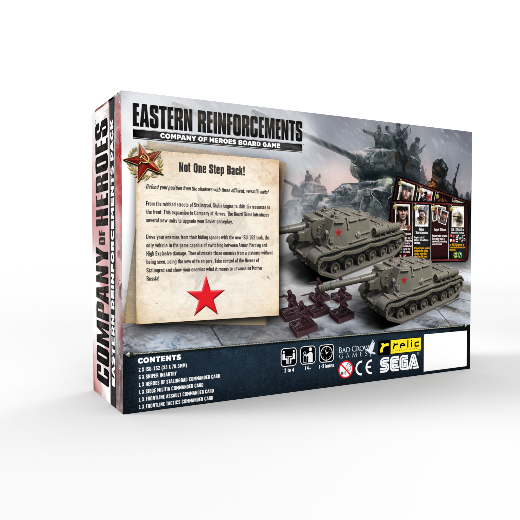 Company of Heroes Board Game by Bad Crow Games - Eastern Reinforcements  Pack - Gamefound