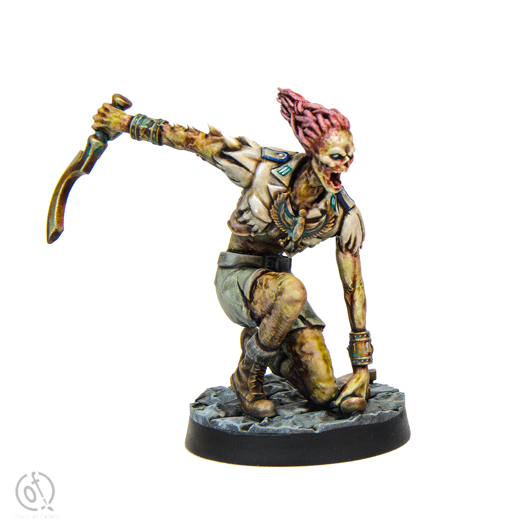 Escape from Projekt Riese by Raybox Games - BOSS Zombie Miniatures