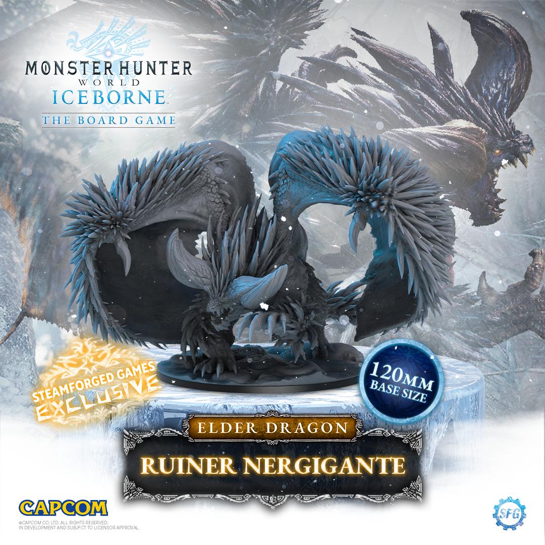 Monster Hunter World Iceborne: The Board Game by Steamforged Games