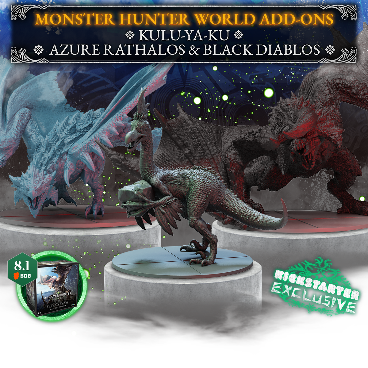 Monster Hunter World Iceborne: The Board Game by Steamforged Games Ltd —  Kickstarter