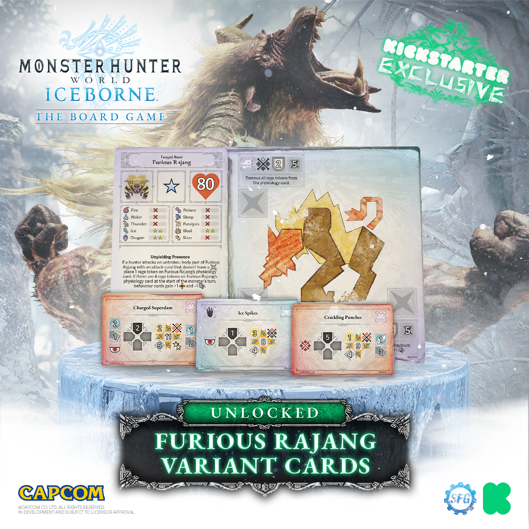 Monster Hunter World Iceborne: The Board Game by Steamforged Games Ltd —  Kickstarter