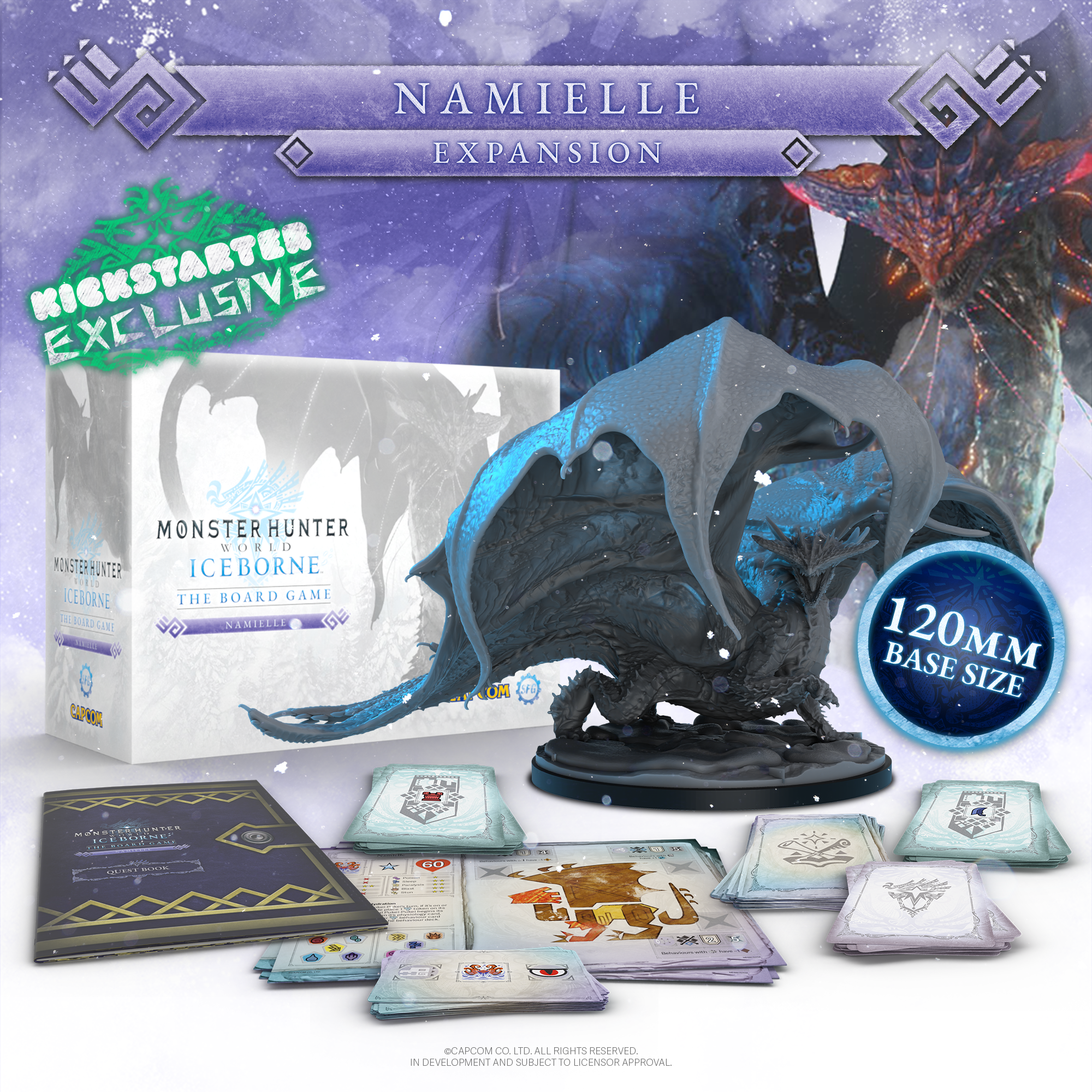 Monster Hunter World Iceborne: The Board Game by Steamforged Games