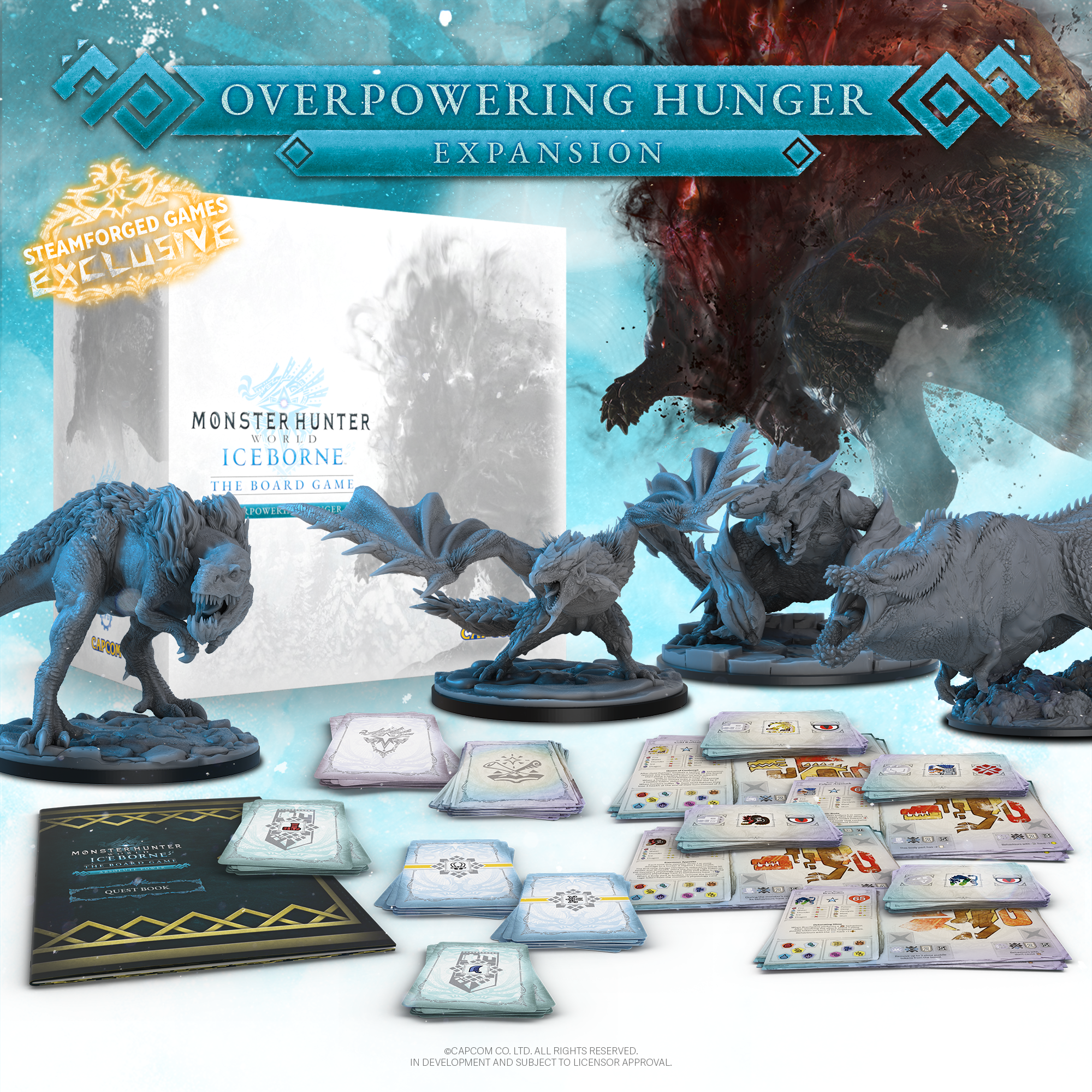 Monster Hunter World Iceborne: The Board Game by Steamforged Games