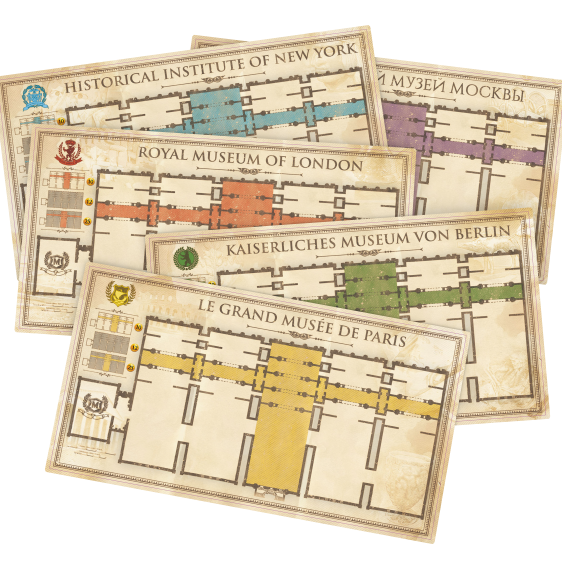 Jeu Museum Deluxe – Édition Française All-in – Holy Grail Games – Occasion