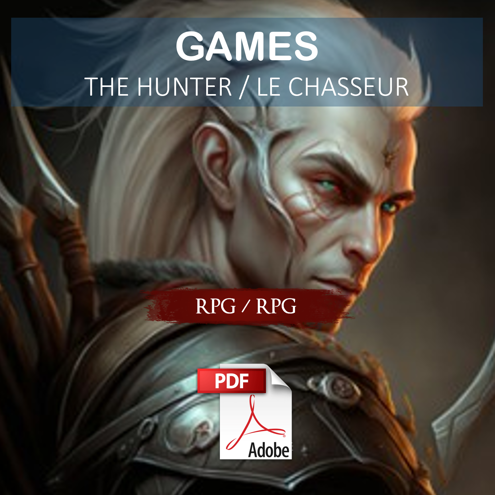 RPG Cards Game Jeu de cartes RPG by RPG Board Game The Hunter