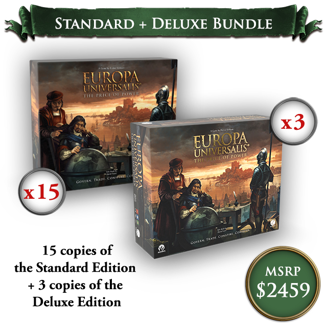 Retailer Portal Europa Universalis The Price of Power by Aegir Games