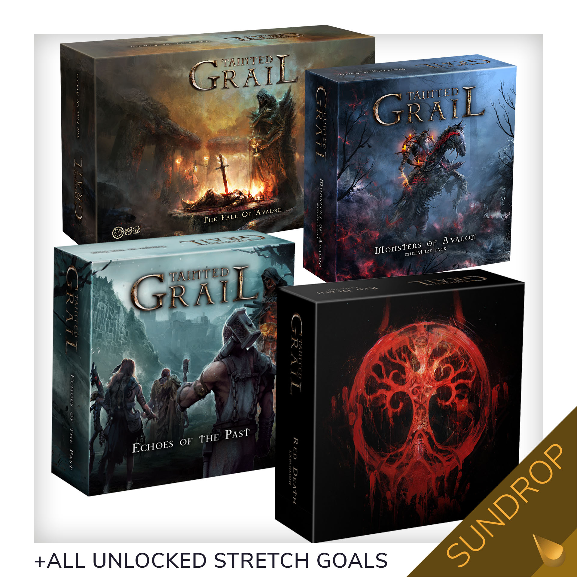 Tainted Grail Avalon Echoes of the Past Board Game Expansion 