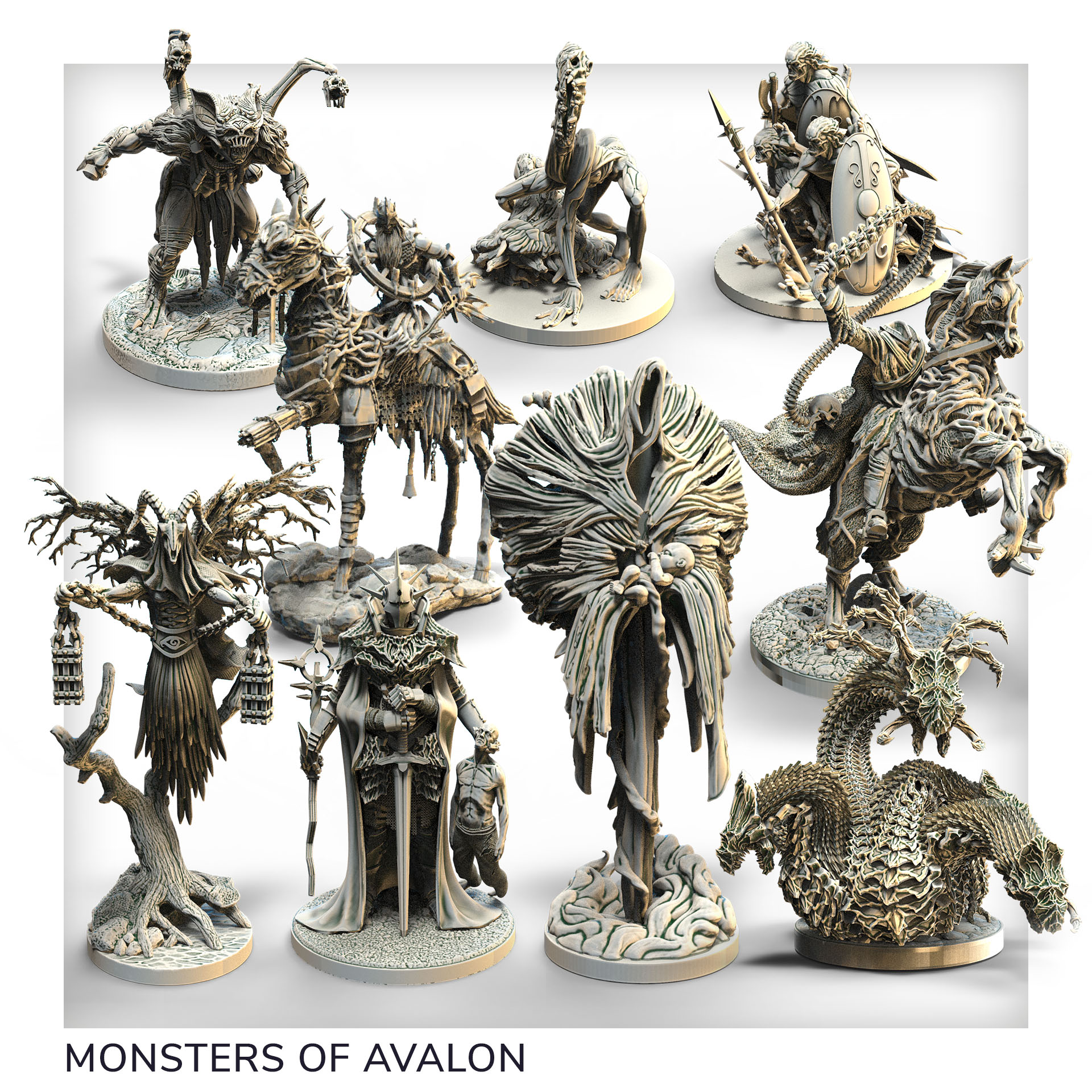 Tainted Grail by Awaken Realms - Monsters of Avalon (sundrop