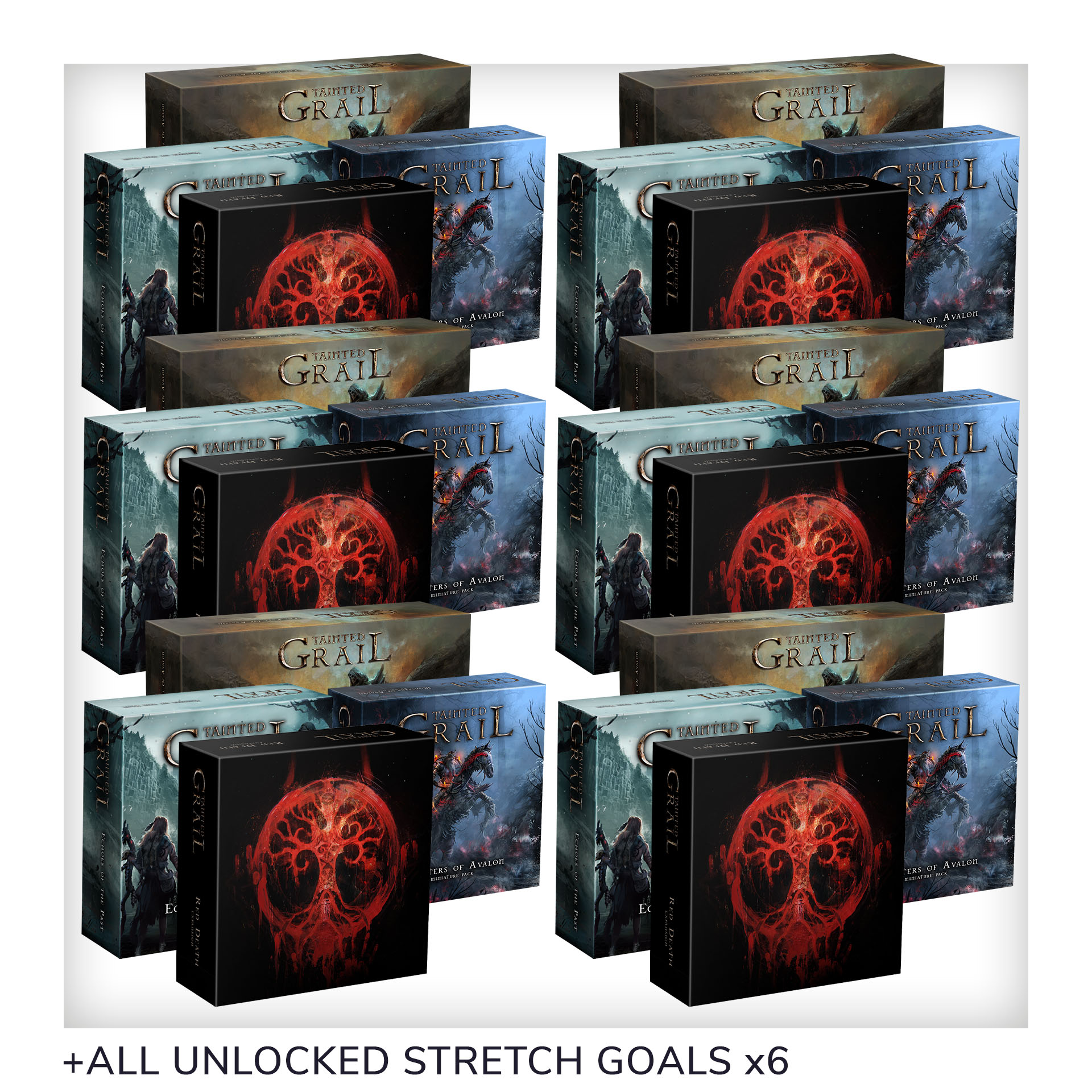 Tainted Grail by Awaken Realms Group pledge King's pledge Gamefound