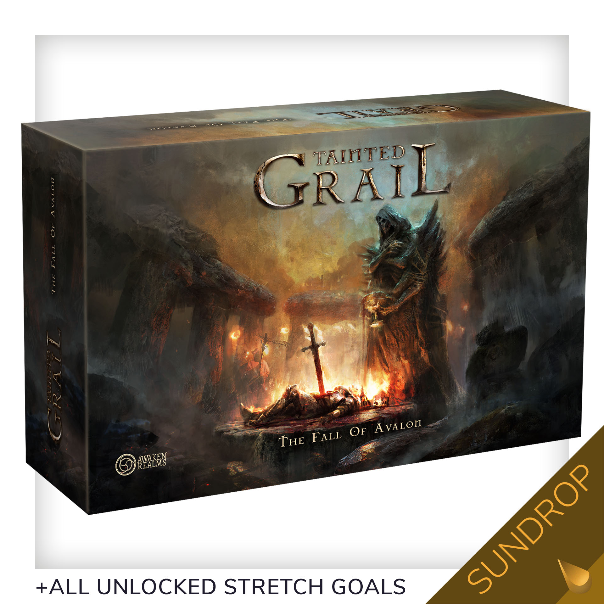 Tainted Grail by Awaken Realms - Core pledge (sundrop) - Gamefound