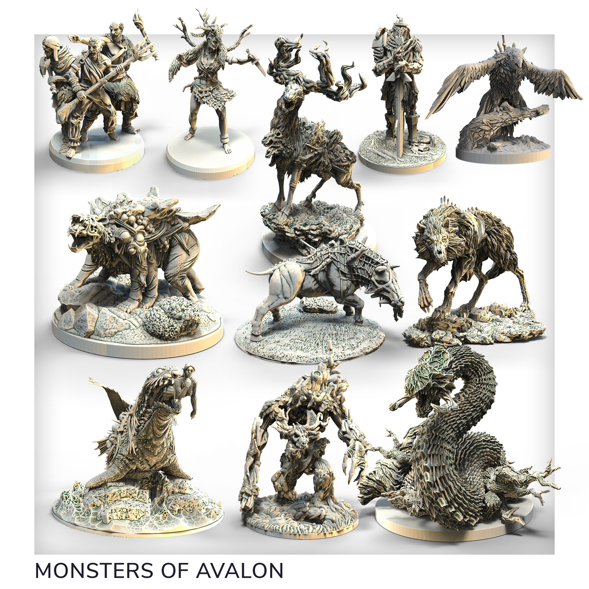 Tainted Grail by Awaken Realms - Monsters of Avalon (sundrop