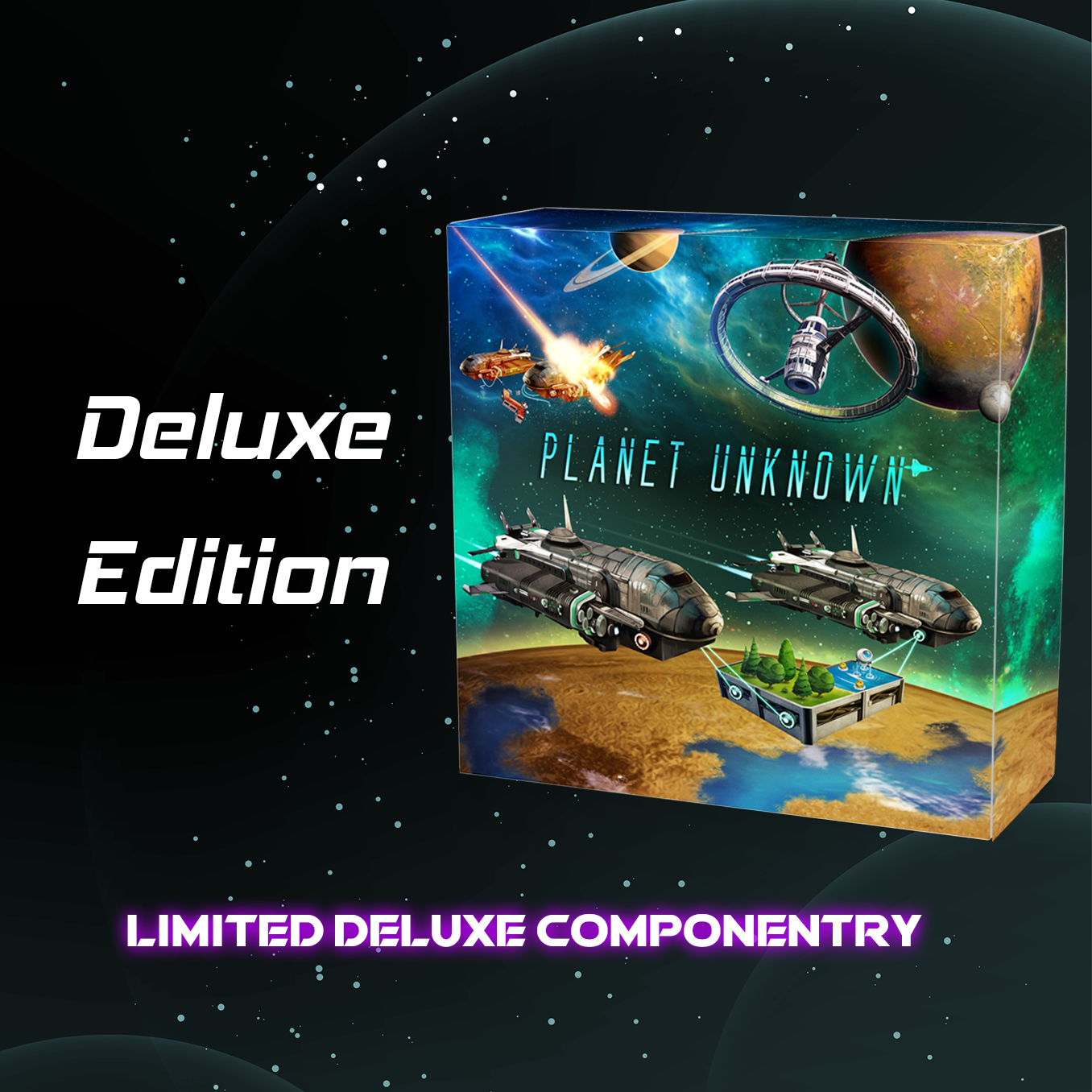 Planet Unknown by Adams Apple Games - (US HUB ONLY) Limited Deluxe Edition  - Planet Unknown - Gamefound