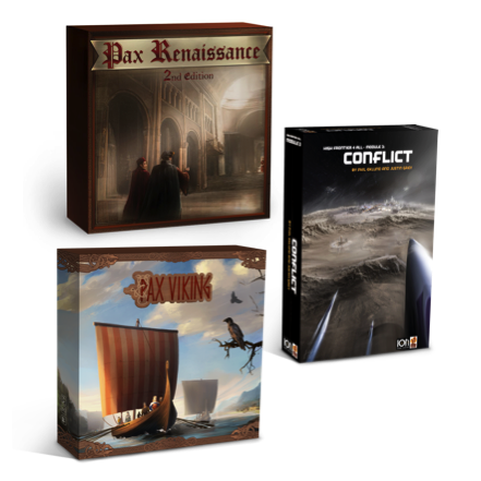 Pax Viking, Pax Renaissance, & High Frontier 4 All: Module 3 by ION -  COMPLETIONIST - Gamefound