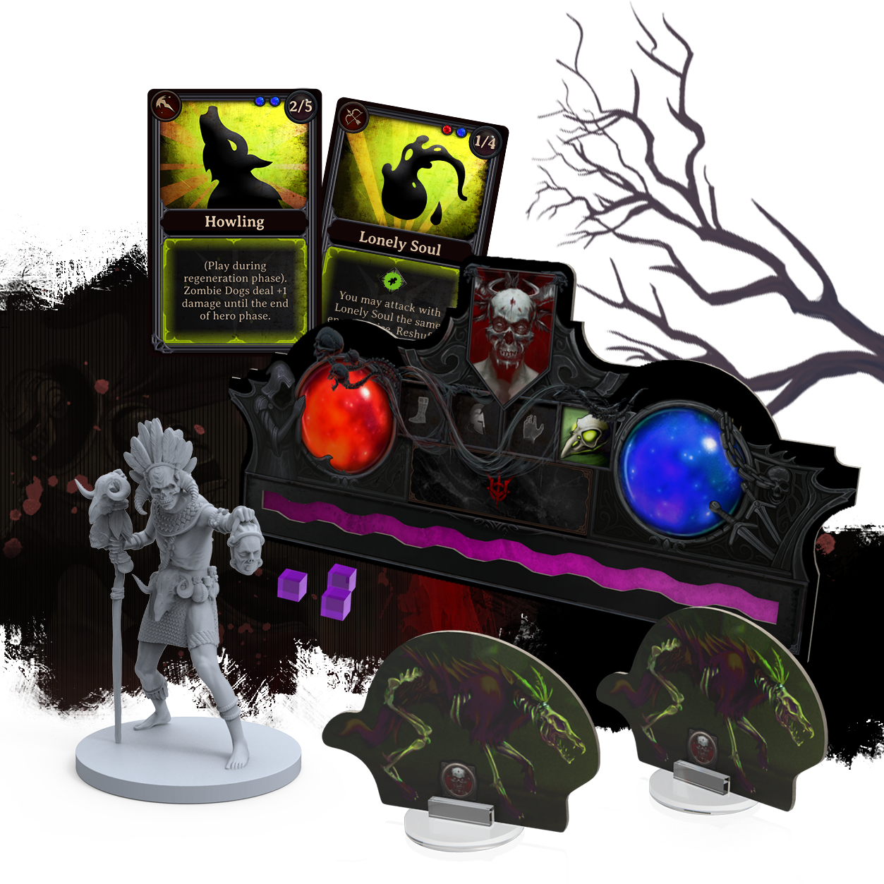 Down To Hell — The Board Game by Silver Lynx Games - The Witch Doctor  [Playable Character] - Gamefound