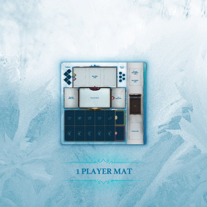 NonOfficial Frosthaven and Gloomhaven compatible playmat. by Crafting