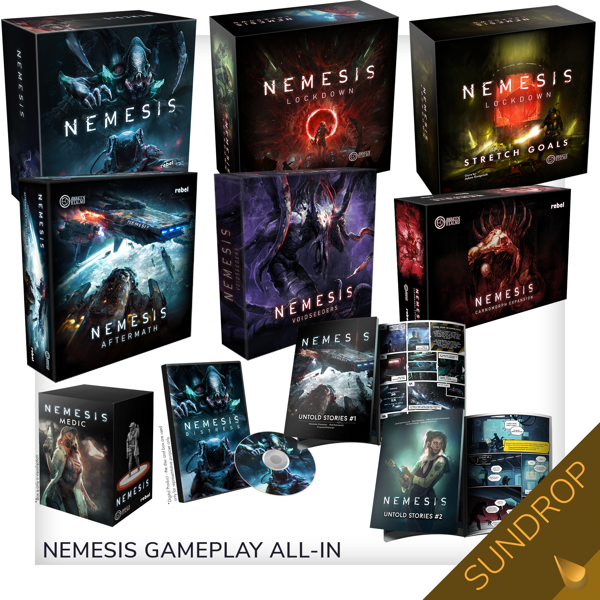 Nemesis Collectors Pledge ネメシス 英語版-