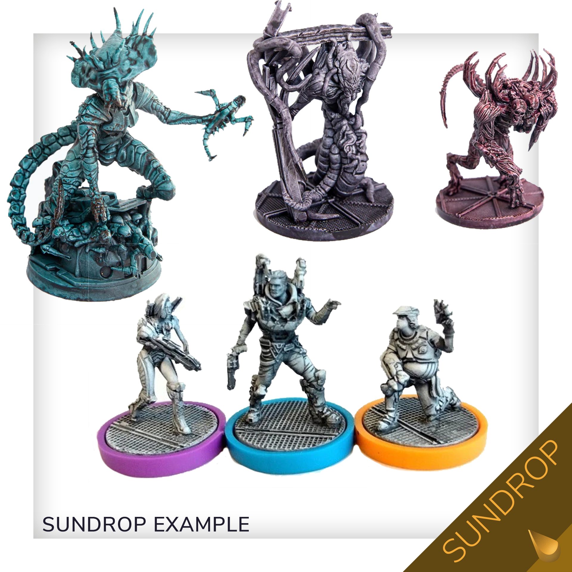 Nemesis Lockdown by Awaken Realms - Carnomorphs Expansion Sundrop