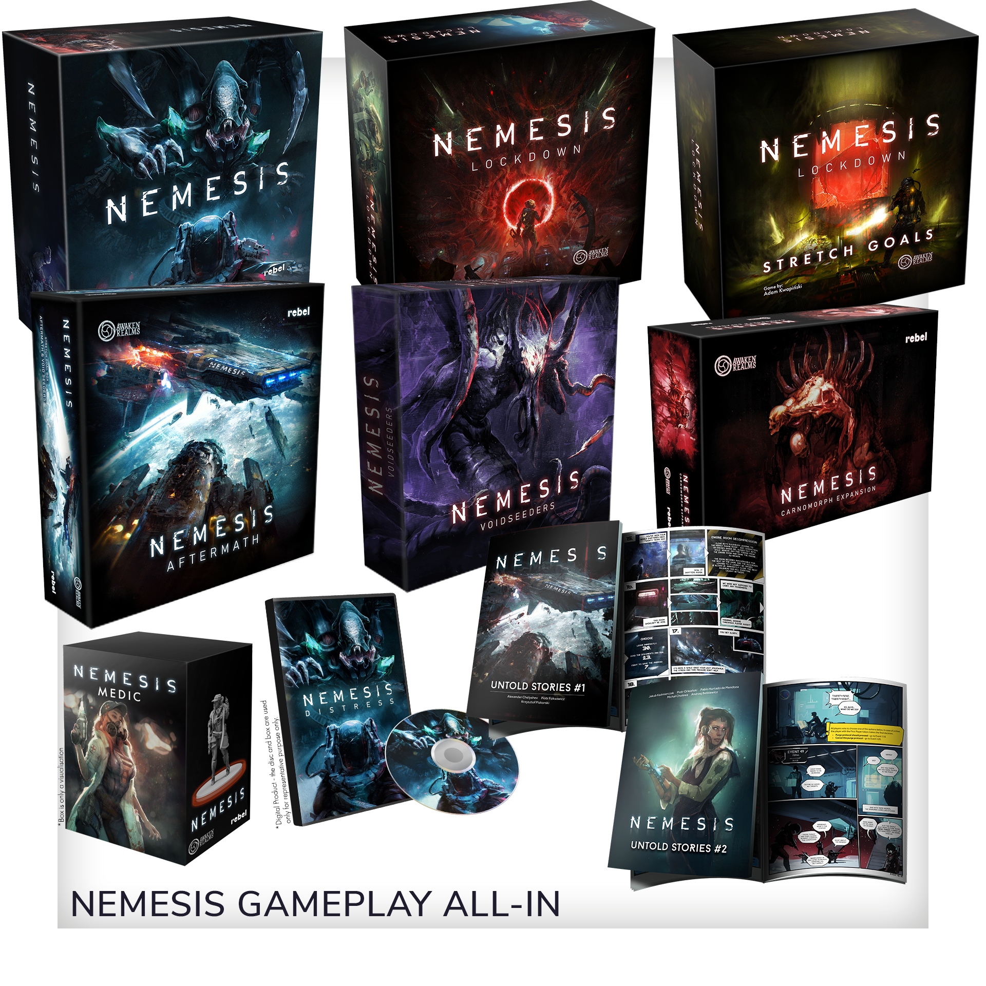 NEMESIS kickstarter add-ons