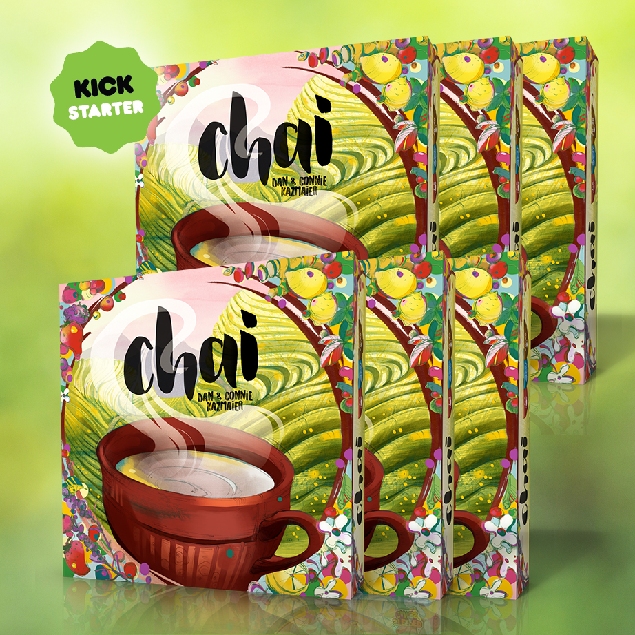 Chai High Tea (Reprint & Expansion) by Steeped Games 6X CHAI DELUXE