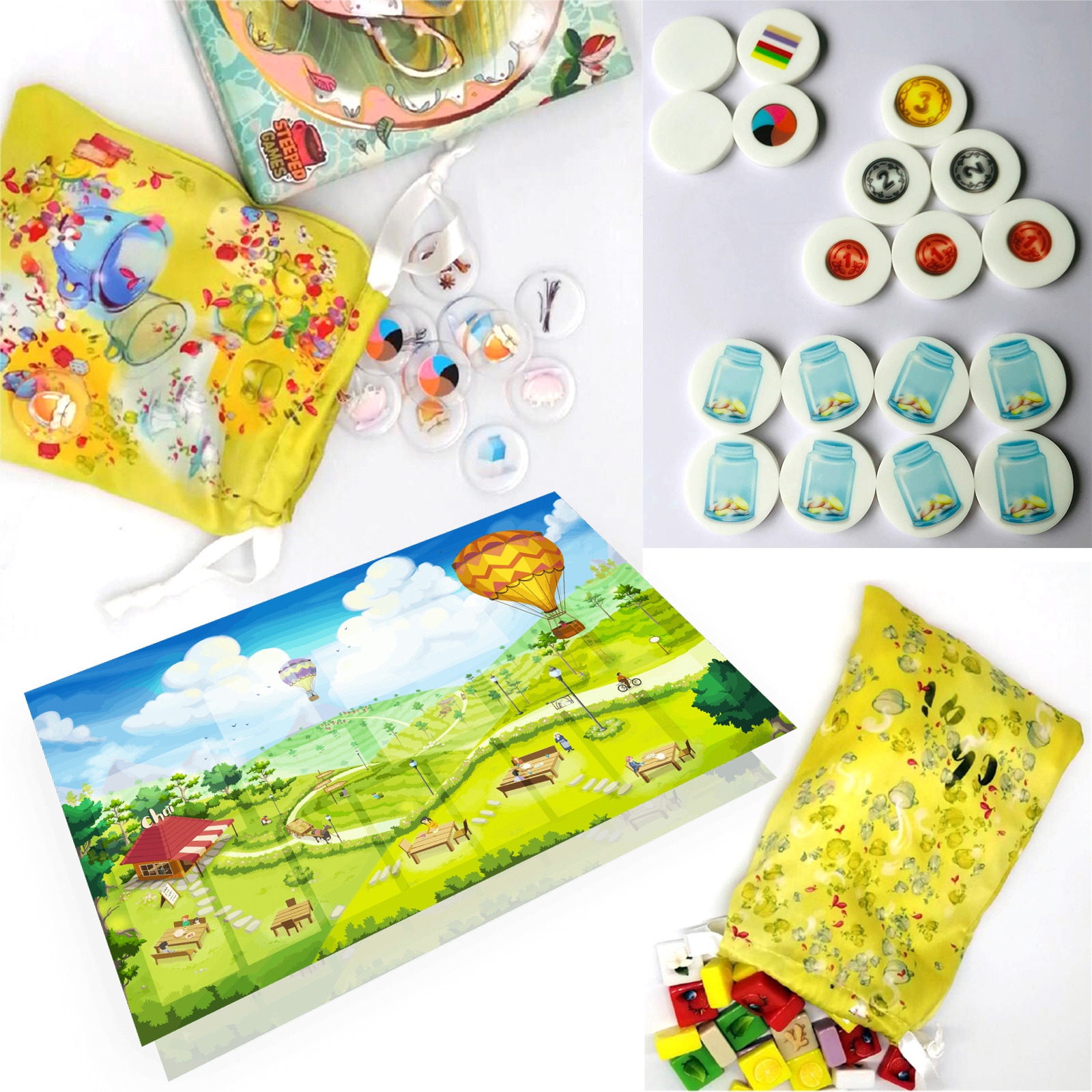 Chai High Tea (Reprint & Expansion) by Steeped Games PLAYMAT