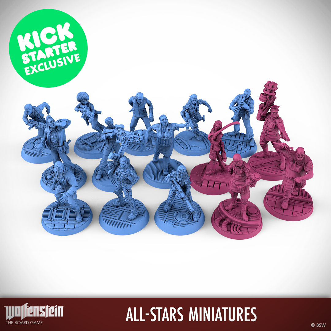 Wolfenstein: The Board Game by Archon Studio - All-Stars Wolfenstein: The Board Game by Archon Studio - All-Stars