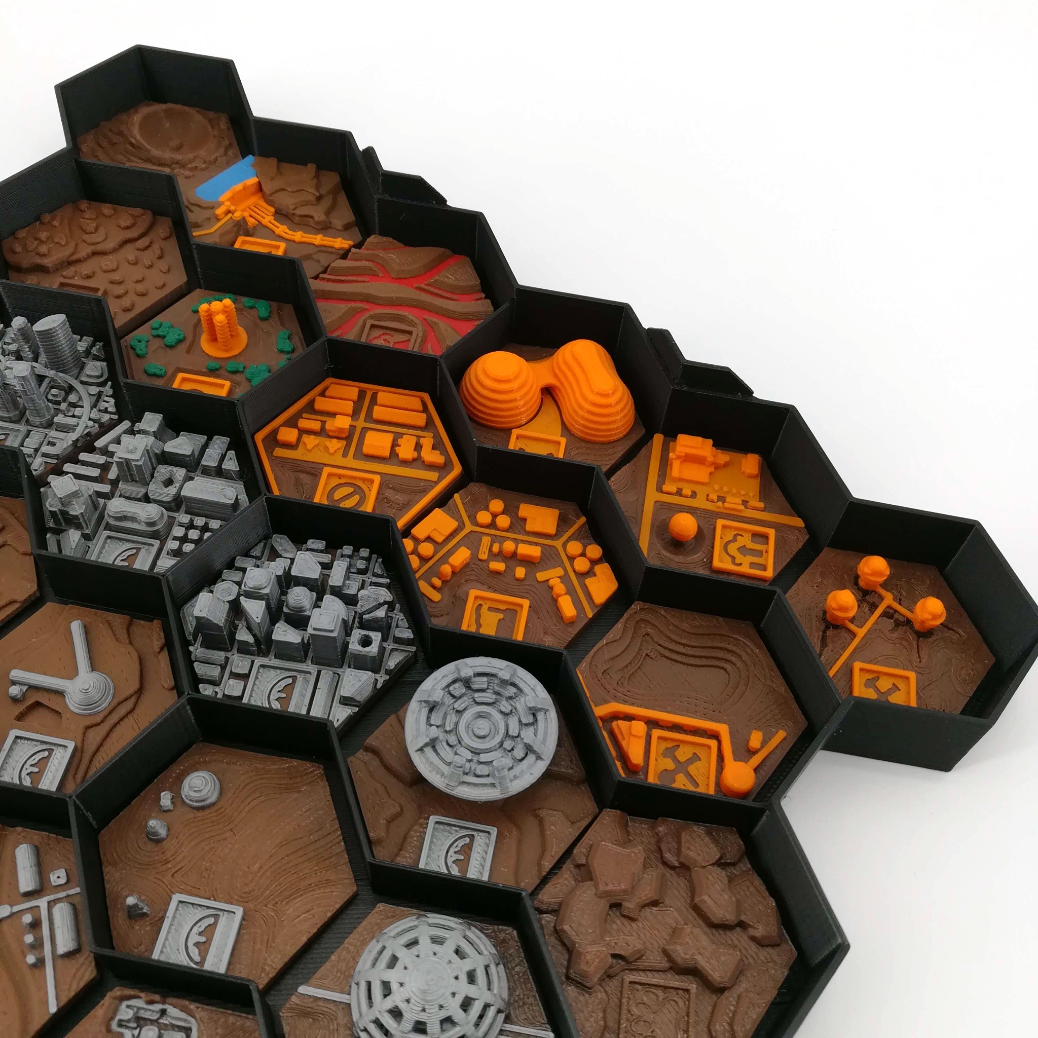 Unofficial Terraforming Mars Accessories & 3D-Tiles by TinkeringPaws - Big  Box Upgrade (Free) - Gamefound