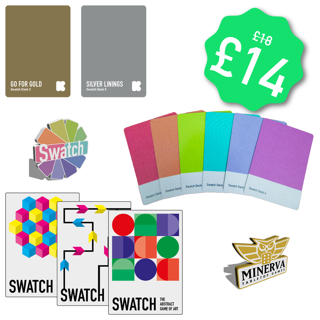 Swatch the abstract game of art by Minerva Tabletop Games Addon