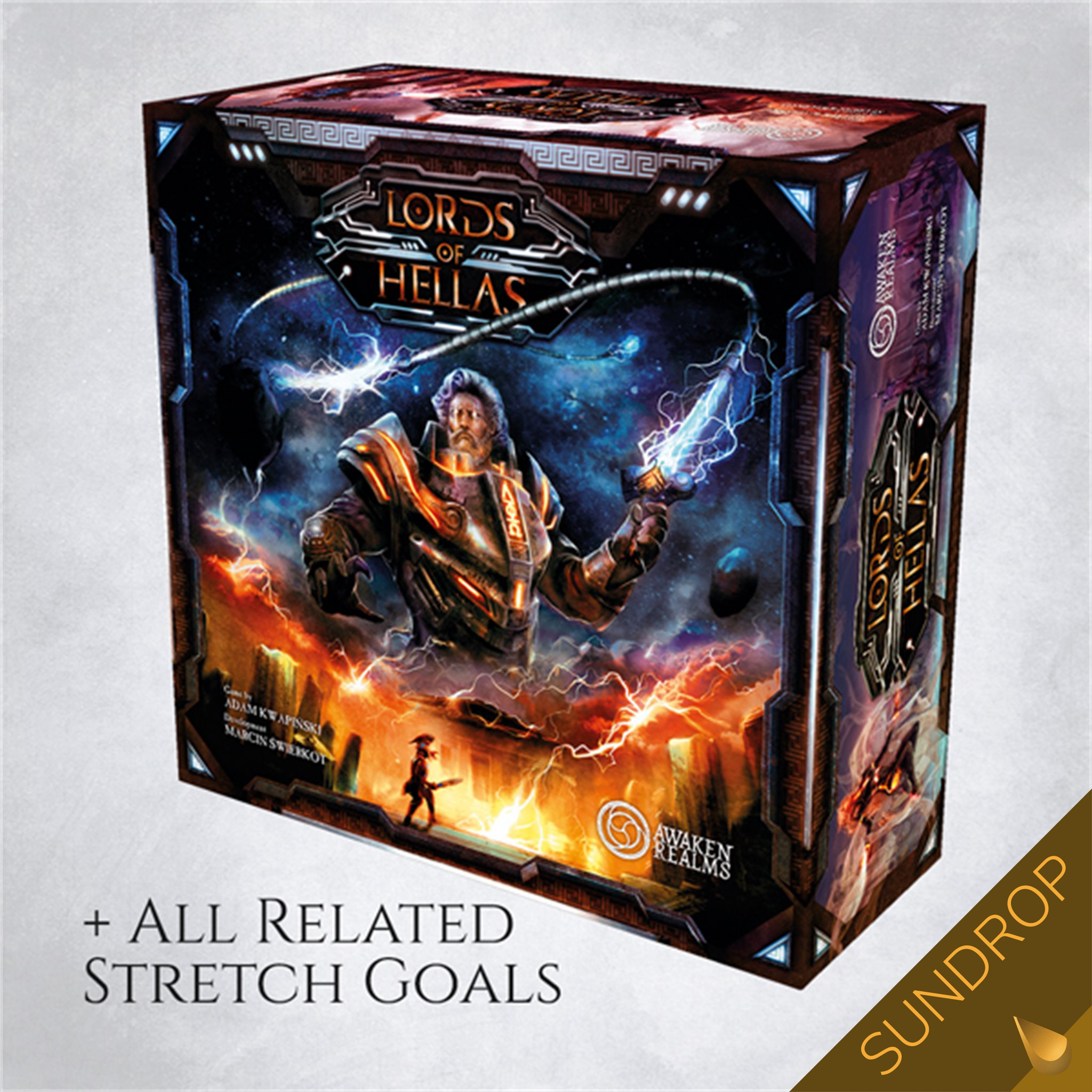 Lords Of Hellas by Awaken Realms - Mythic Collection (sundrop
