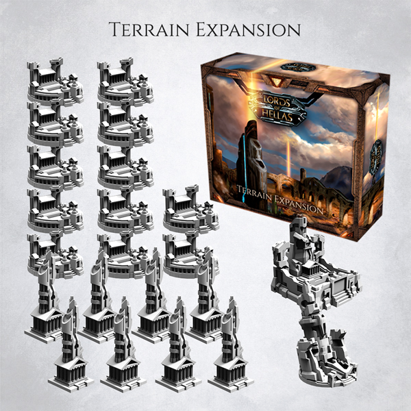 Lords of Hellas terrain expansion purchases with free game