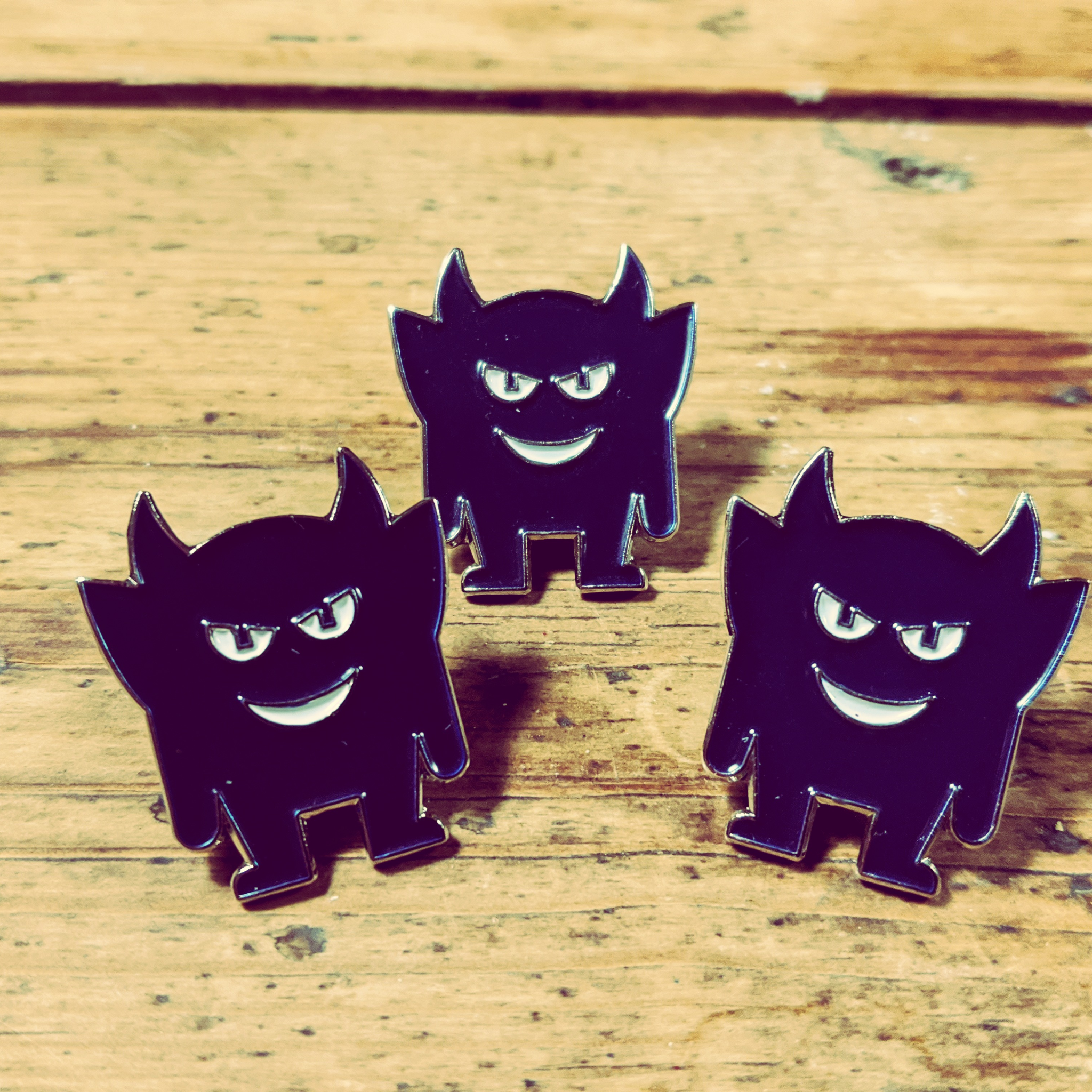 Cracker Games by TheDarkImp Dark Imp Pin Badge