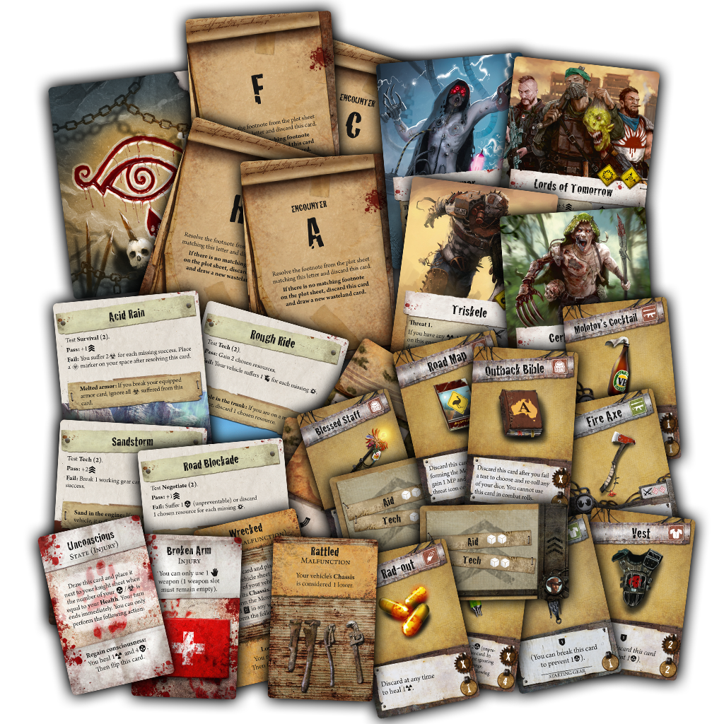 Waste Knights: Second Edition by Galakta - VETERAN OF THE WASTE